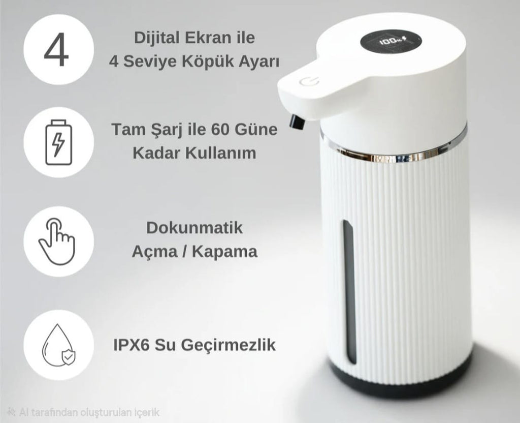 Hygienix akıllı sabunluk